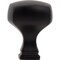 Jeffrey Alexander 1-1/8" Overall Length Matte Black Square Audrey Cabinet Knob 278MB - alternate 2